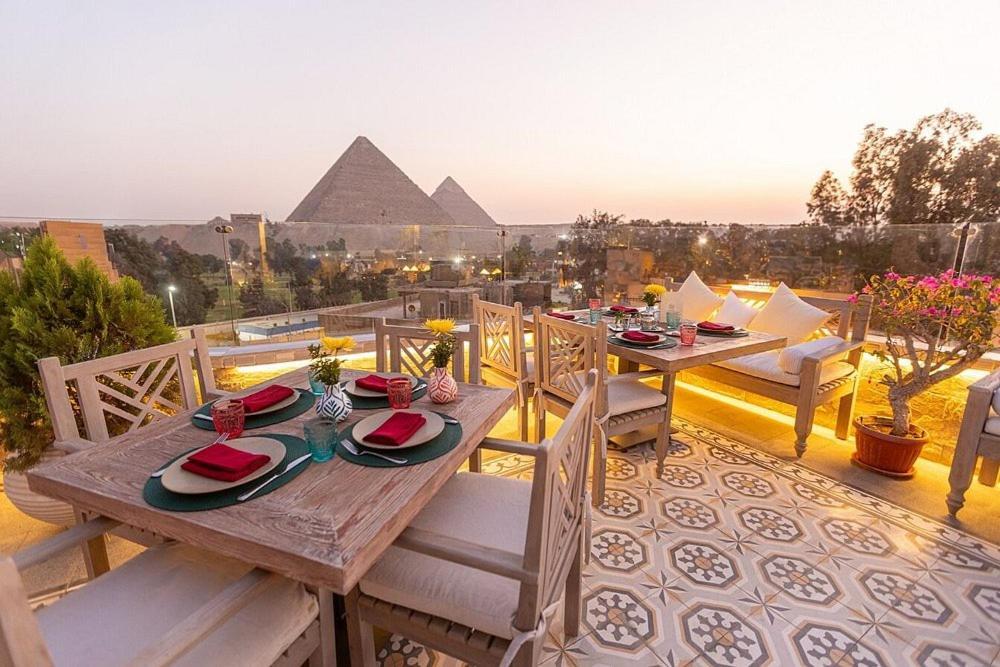 Elite Pyramids Boutique Hotel Kafrat al Jabal Экстерьер фото